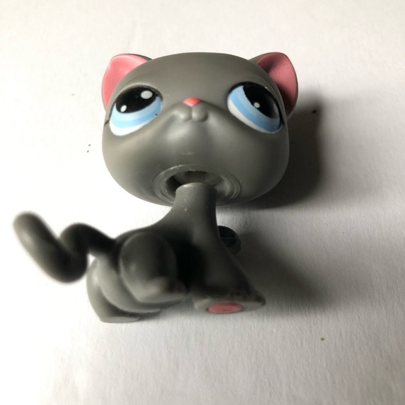 Hasbro LPS Shorthair Cat #74 Littlest Pet Shop with magnet 2004 - Picture 4 of 6